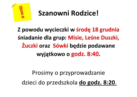 INFORMACJA!